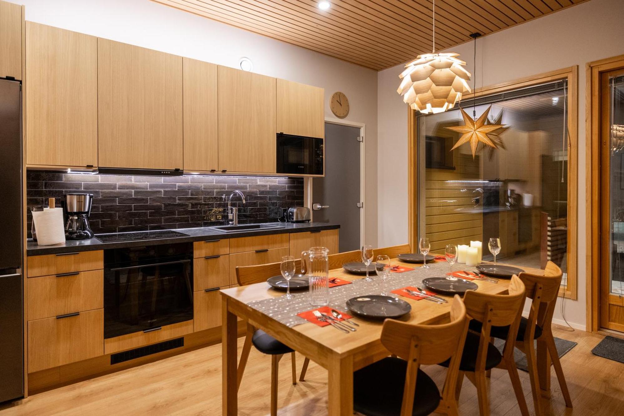 Premium Lapland Villa With Jaguzzi Rovaniemi Luaran gambar